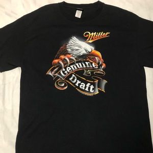 Mens miller genuine draft shirt